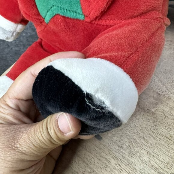 Babar‎ Elephant Stuffed Animal By Gund Plush Toy Red Suit 13" Polyester VTG 1988 - Picture 11 of 12